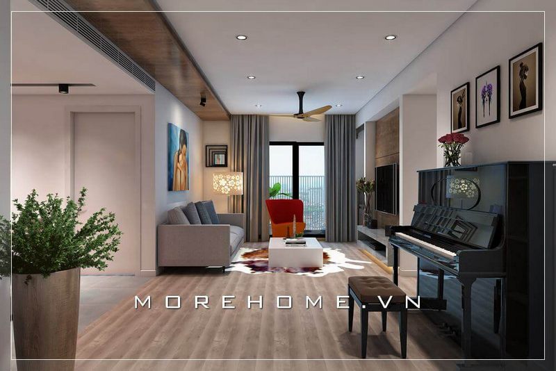Tuyển chọn 17 Bố trí nội thất căn hộ đa phong cách đẹp, sang trọng